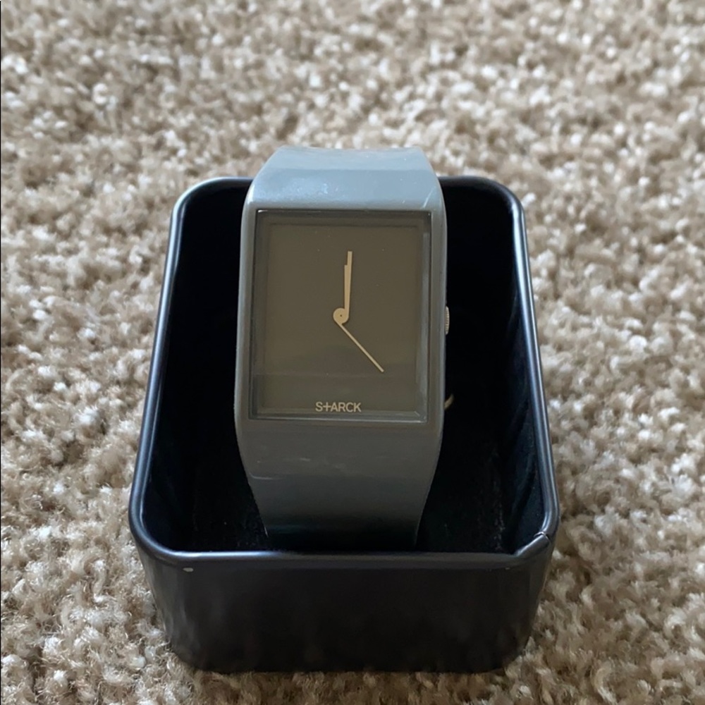 S+ARCK grey watch